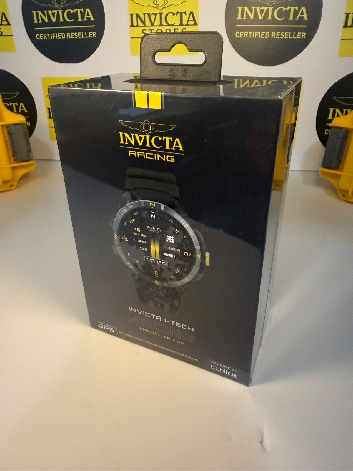 Invicta I-Tech 011 Racing Special Edition Smart watch Black 54mm Silicone Watch