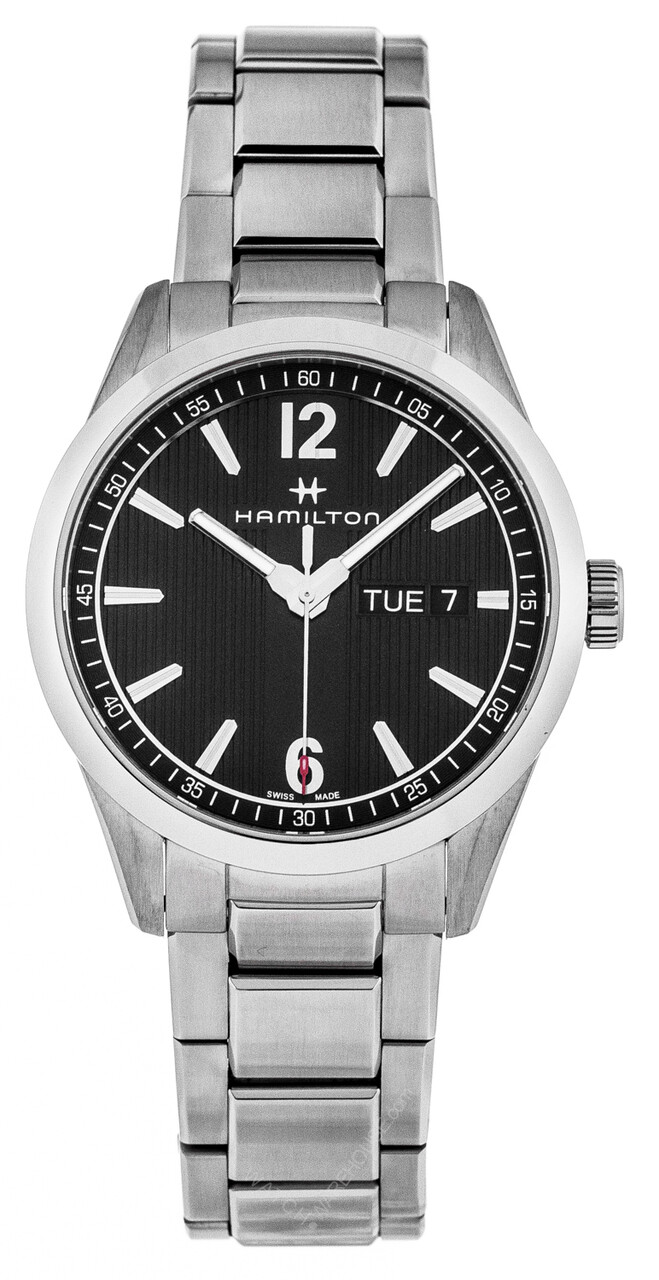 HAMILTON Broadway Day Date Anthracite 40MM QTZ Men’s Watch H43311135