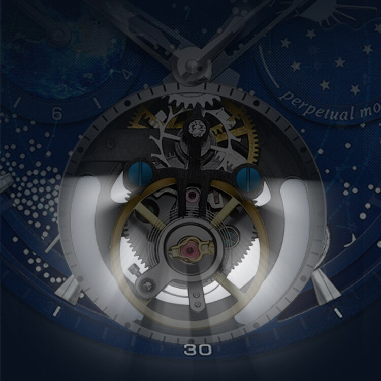 AILANG High Grade Business Sapphire Glass Tourbillon Automatic Mechanical Watch