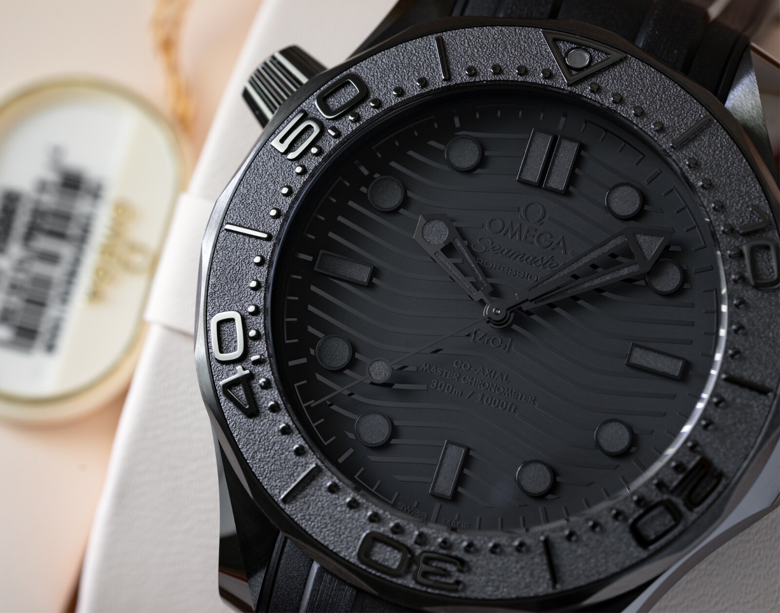 Omega Seamaster Diver Black Ceramic 43.5mm 210.92.44.20.01.003 NEW 2025