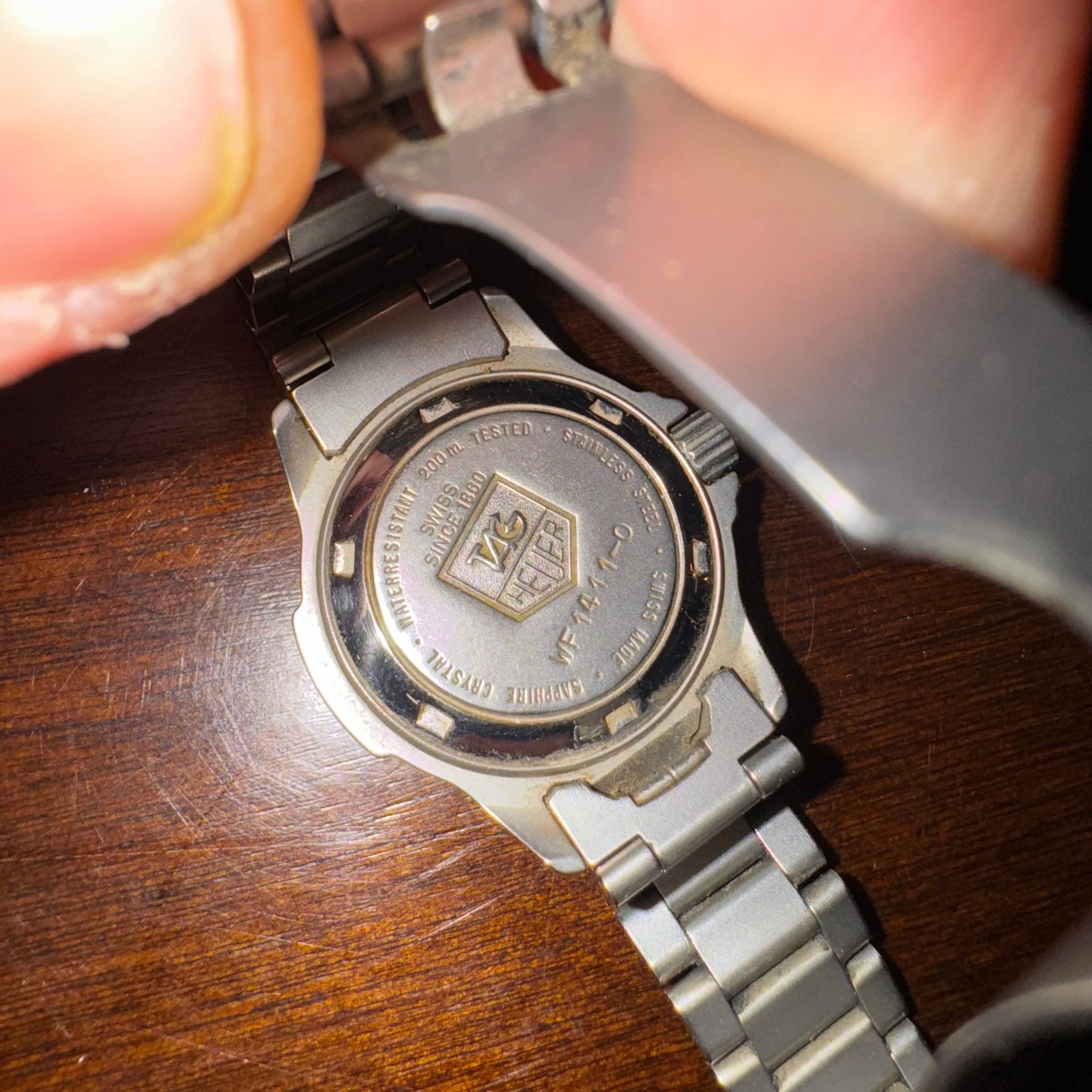 TAG Heuer Professional 4000 Series Gray Dial 200M Men’s Watch 999.213A