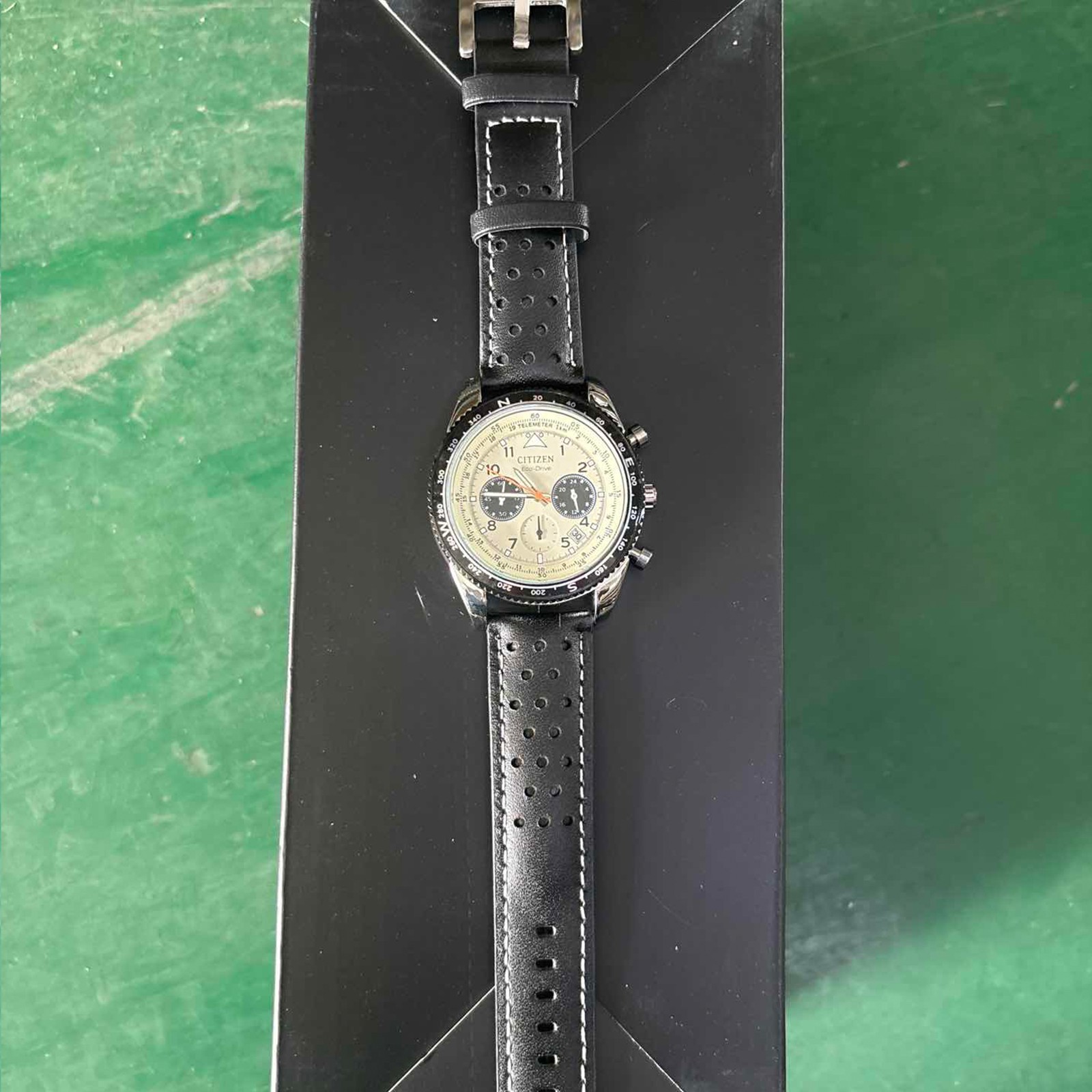 New-Citizens Chronograph White Dial Men’s Watch
