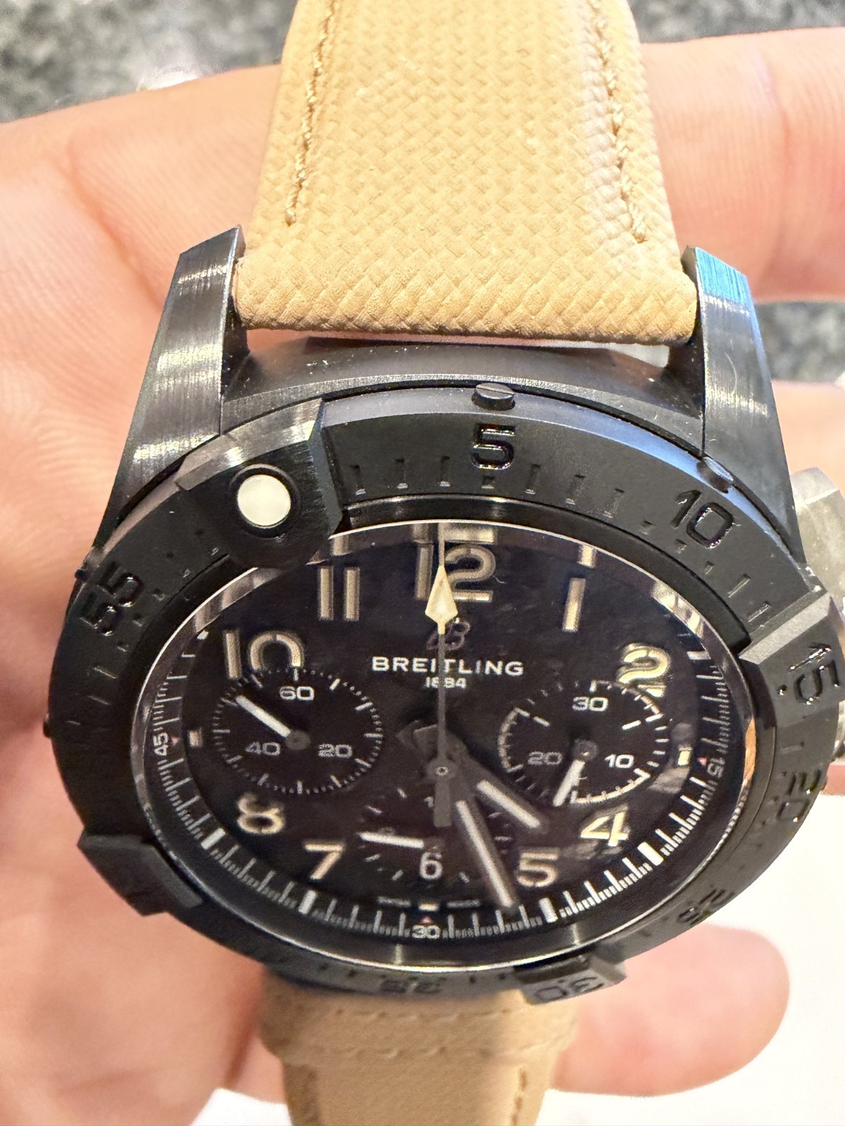 Breitling Avenger B01 42mm Night Mission Black Dial Men’s Watch SB0146101B1X1