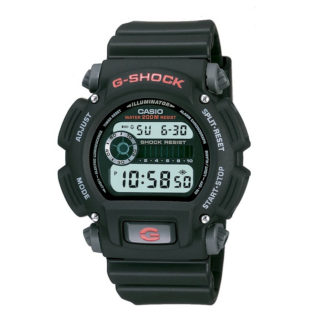 Casio – DW9052-1V – Mens G-SHOCK Chronograph Sport Watch – Black