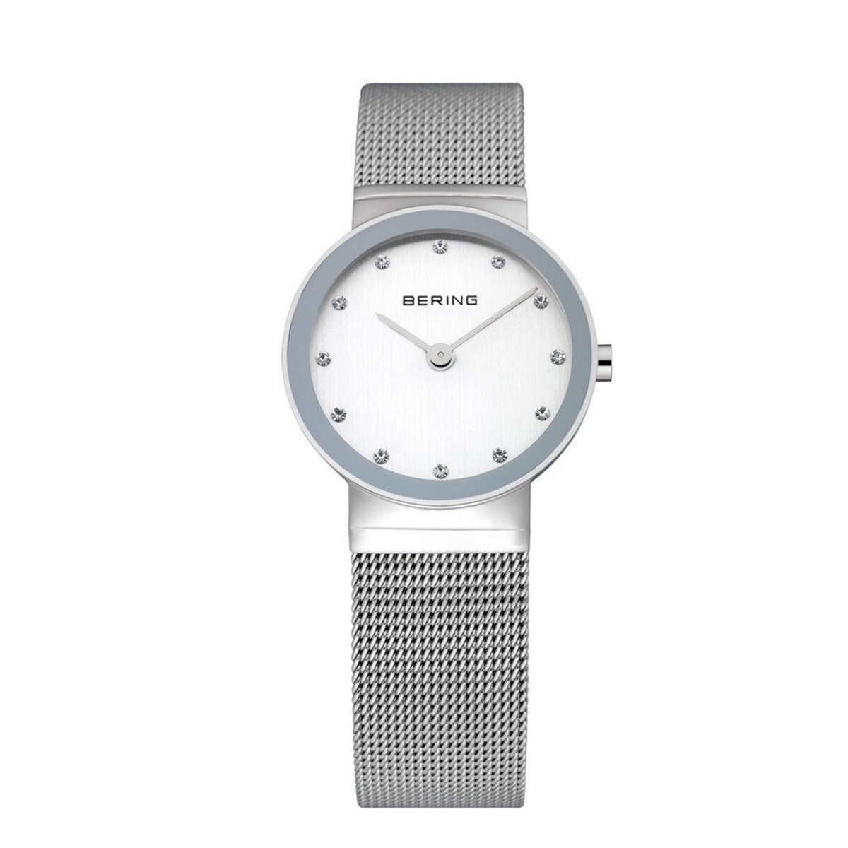 Bering Ladies Watch Wristwatch Slim Classic – 10126-000 Meshband