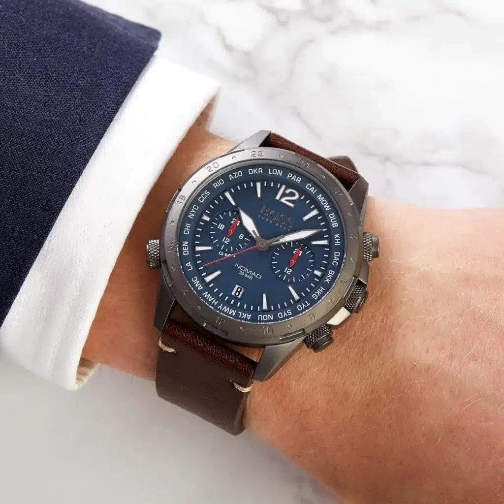 Original Hugo Boss Nomad 1513773 Men’s 44mm Chronograph Watch