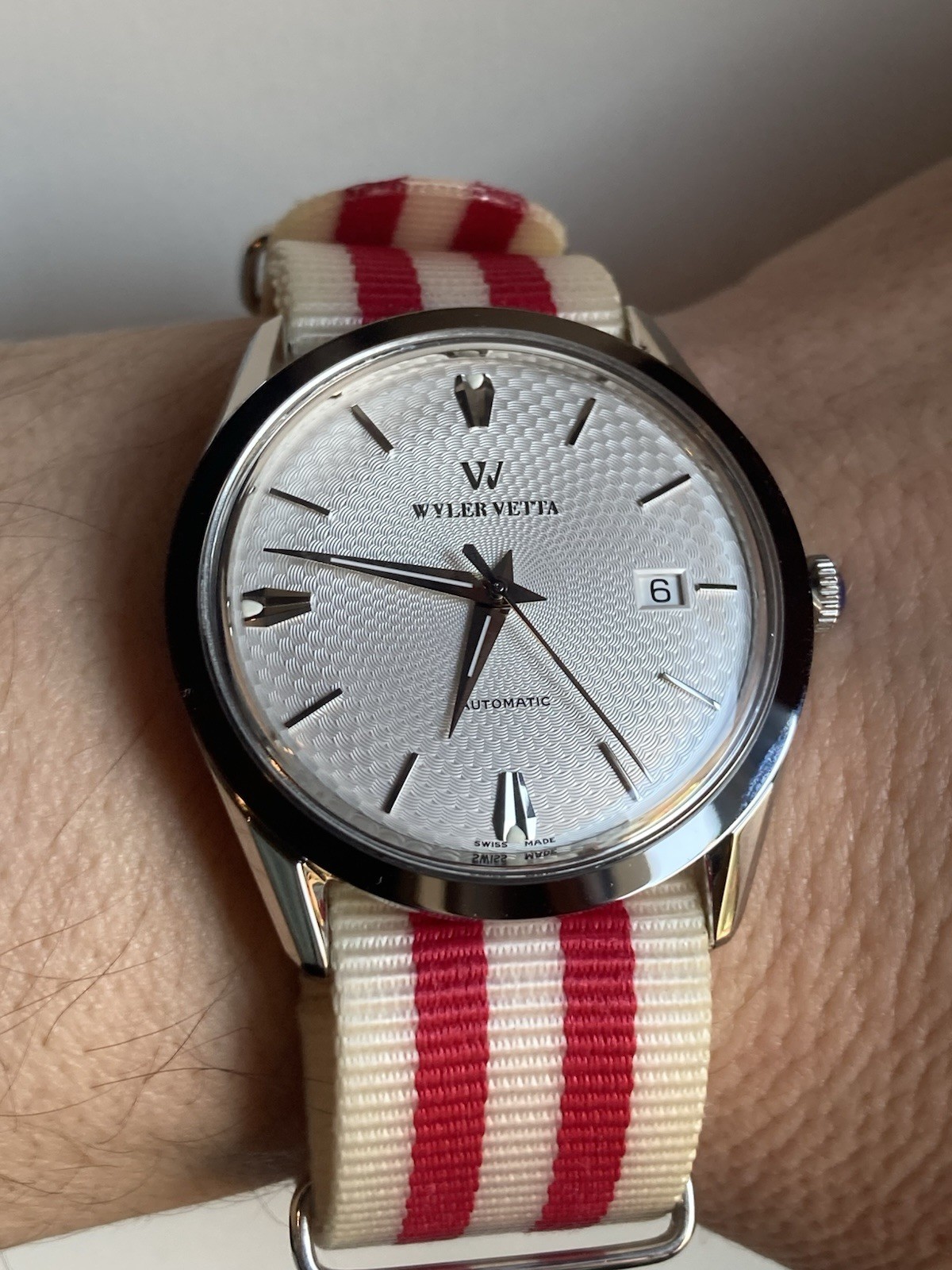 Wyler Vetta NOS Eta 2824-2 Watch Uhr Montre Watch New Heritage