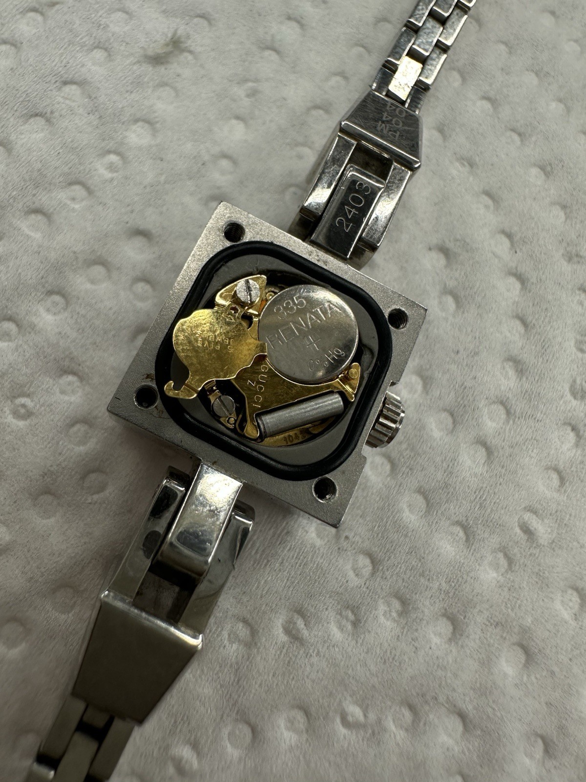 GUCCI Gucci 102 G Mini Diamond Dial Quartz Watch GUCCI 10046535