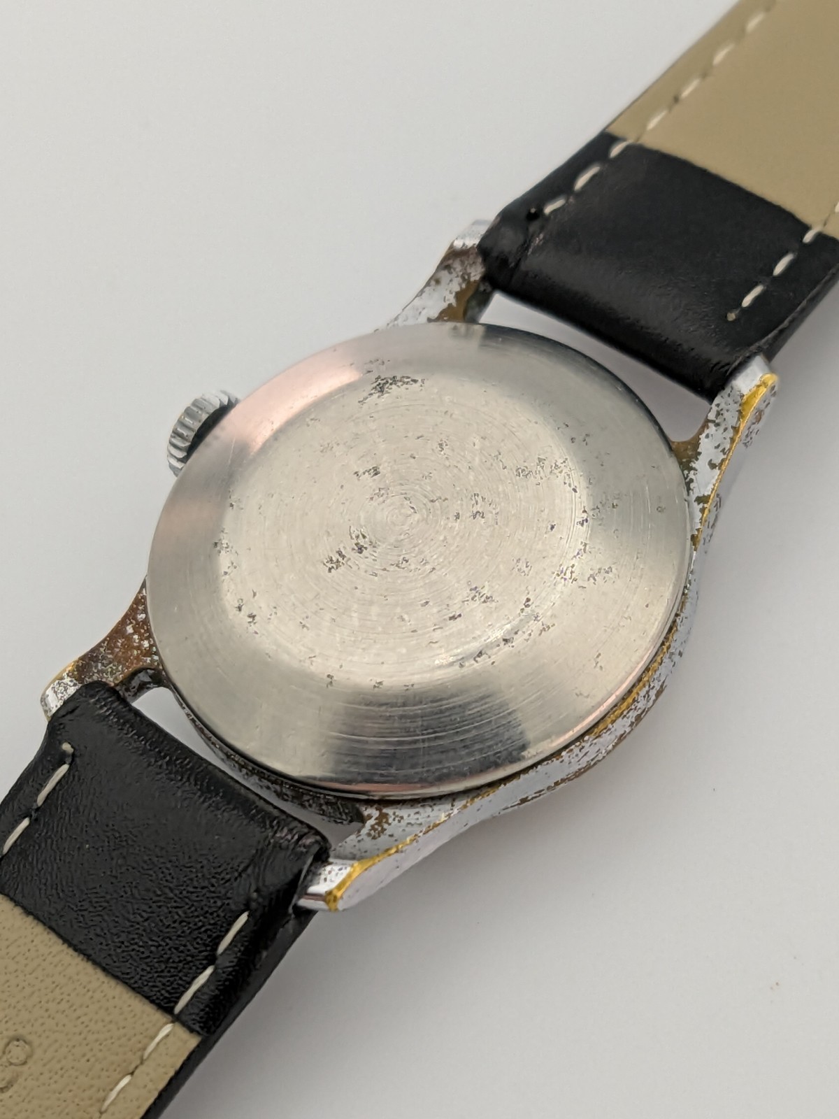 Pobeda Central Second 2609 Soviet USSR Mechanical Men Military Vintage Watch