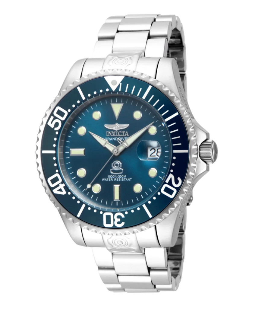 Invicta Grand Diver Navalia Automatic Men’s Watch – 47mm, Steel (18160) NIB