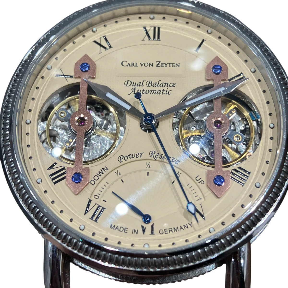 Carl F. Bucherer CVZ0024 Stainless Steel 42mm Beige Dial Automatic Men’s #WPW634