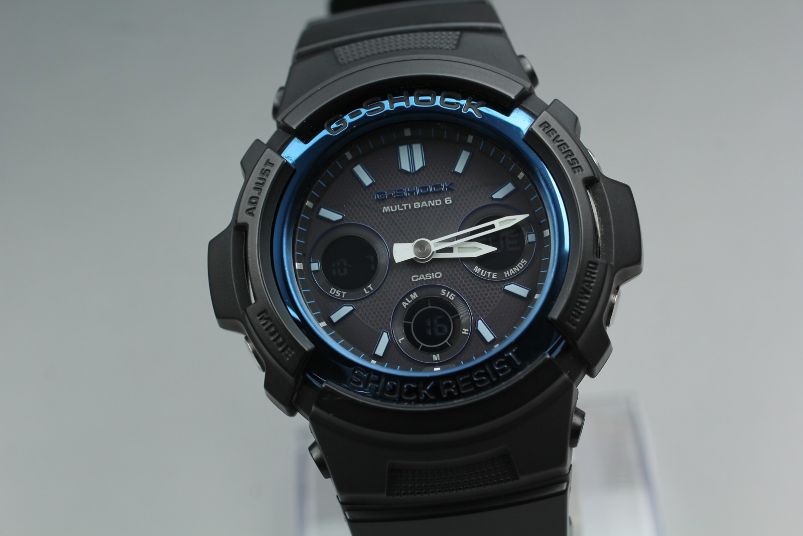 [Near MINT Box] CASIO G-SHOCK AWG-M100A Blue Men’s Quartz Watch From JAPAN