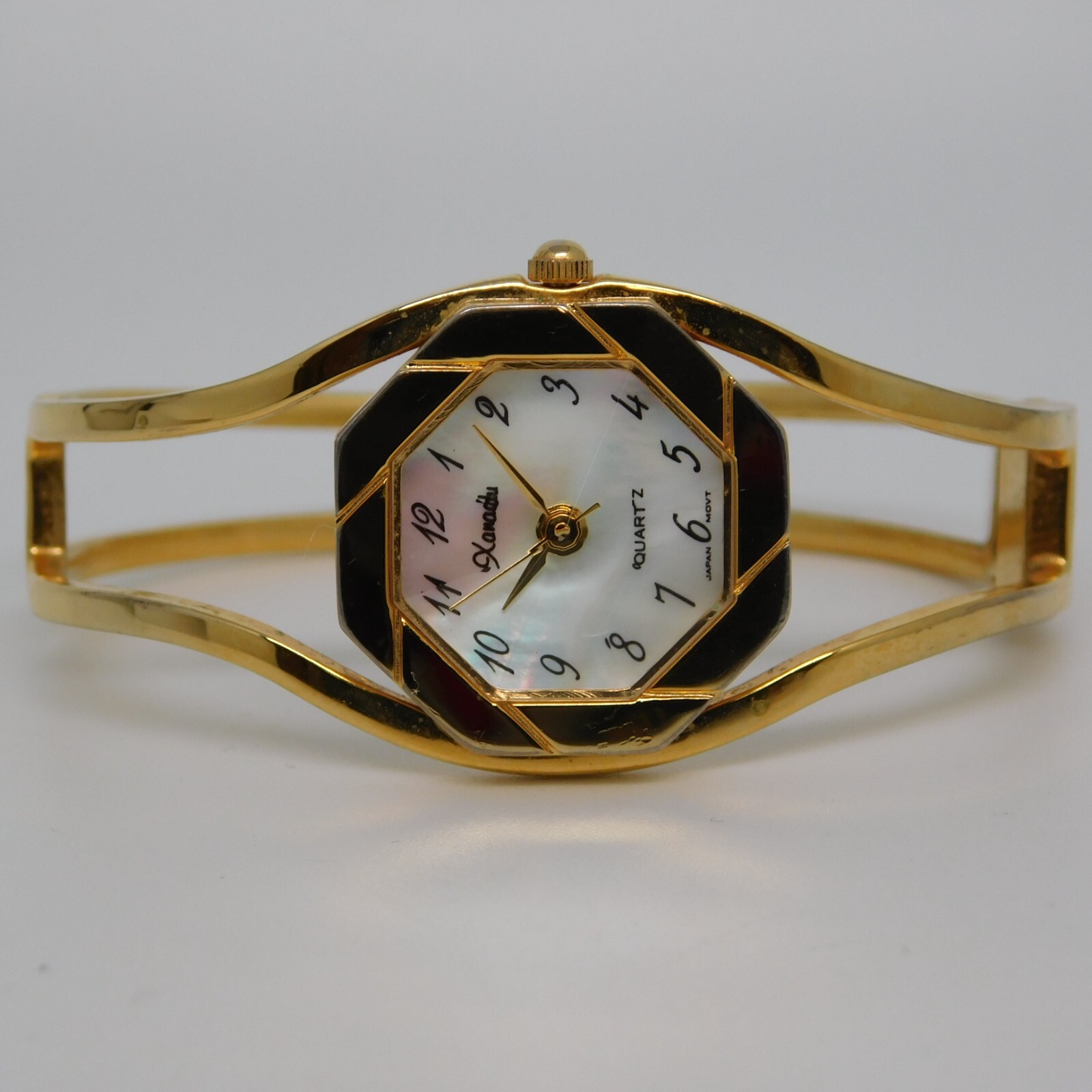 Xanadu Mineral Crystal Quartz Analog Women’s Watch Sz. 6 1/4″ New Battery
