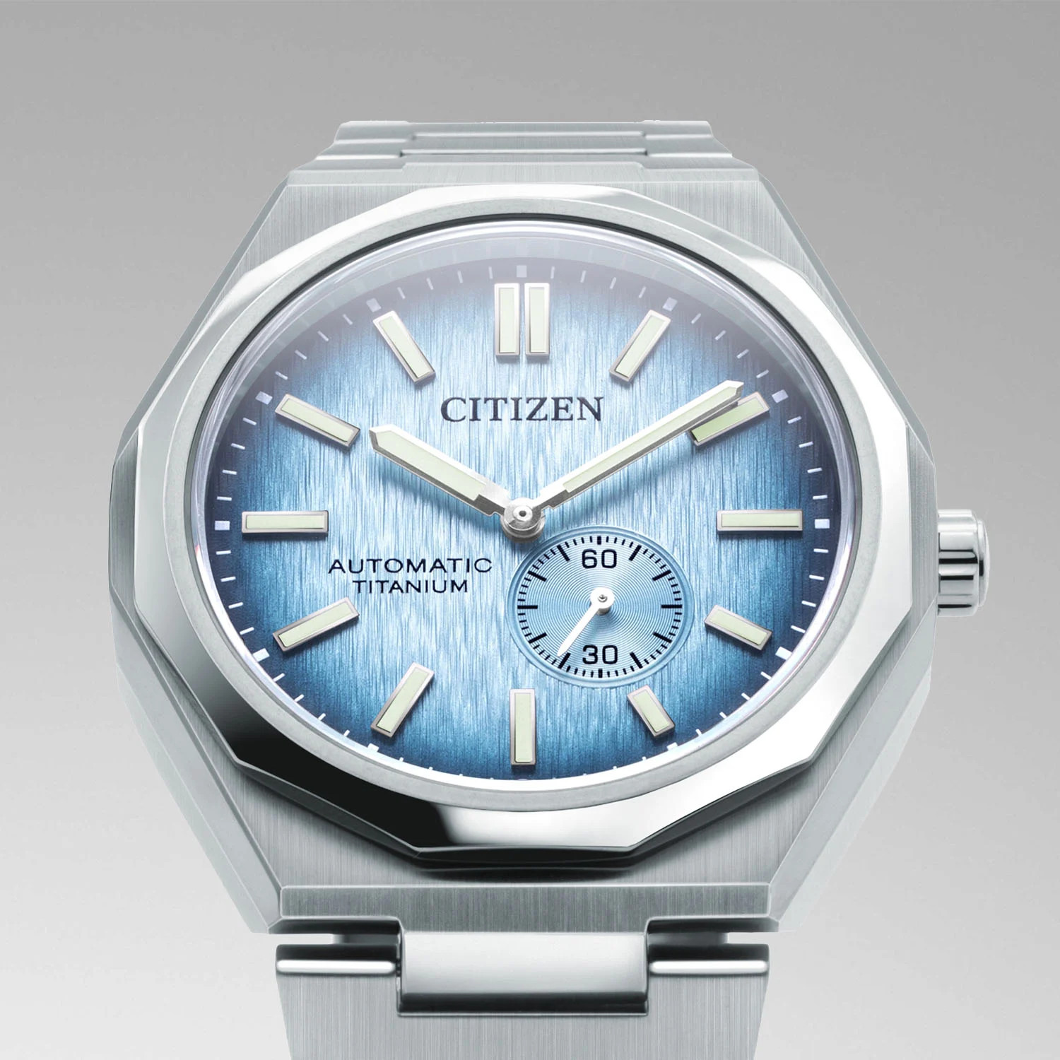 Citizen Zenshin 60 NK5020-58L Automatic Super Titanium™ Sapphire Blue
