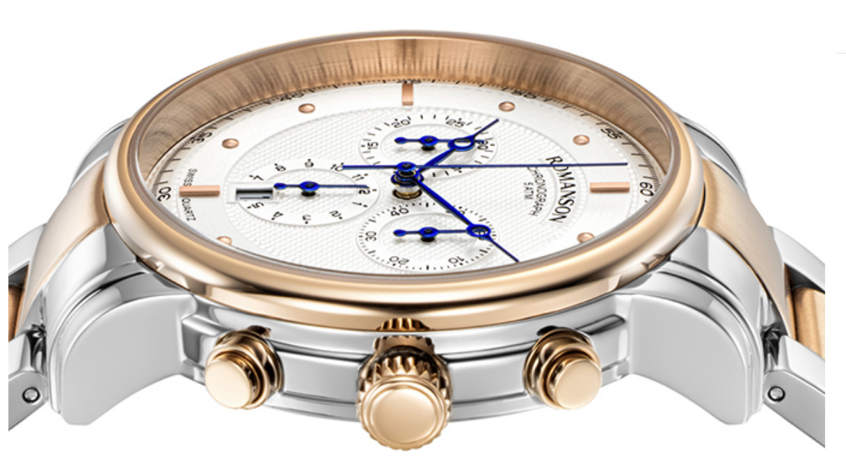 Romanson Chairos Chrono Rose Combination Metal RWTMHM3BS011CRCRCR0 watch