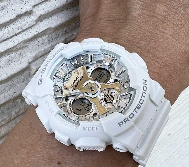 G SHOCK G Shock Casio wristwatch using biomass plastic Limited Model GMA S120