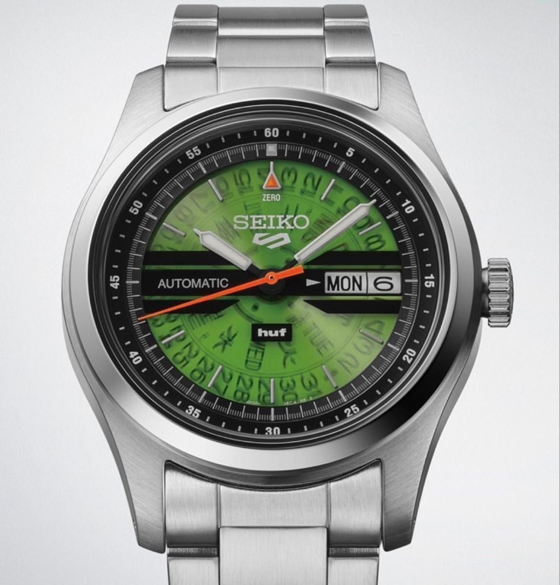 SEIKO 5 Sports SBSA323 HUF Limited Green Dial Automatic Japan Watch New