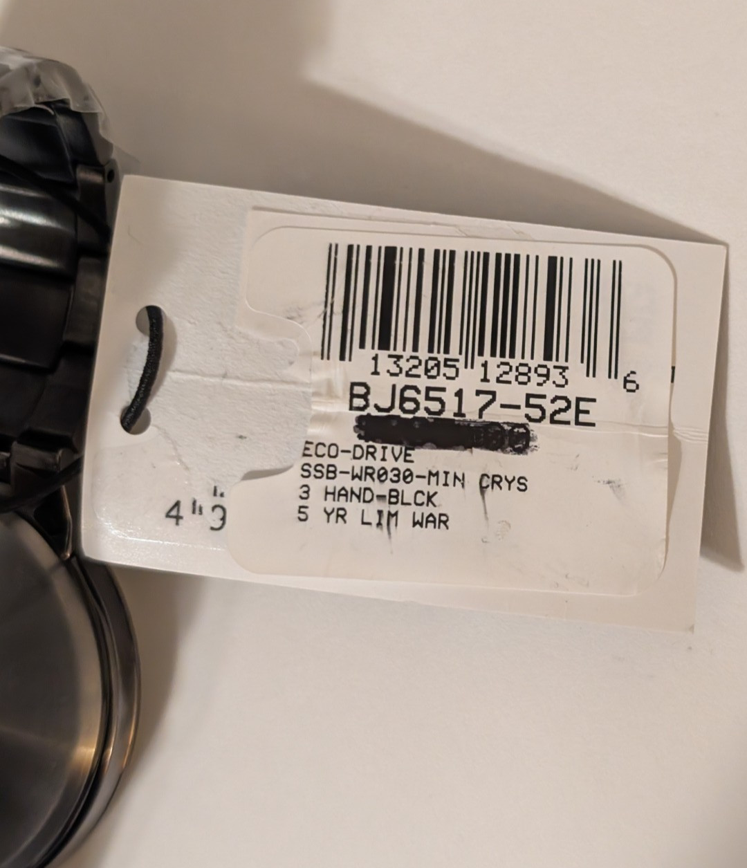 NEW – Citizen Eco-Drive Modern Axiom Watch Gray Stainless Steel, Black Dial