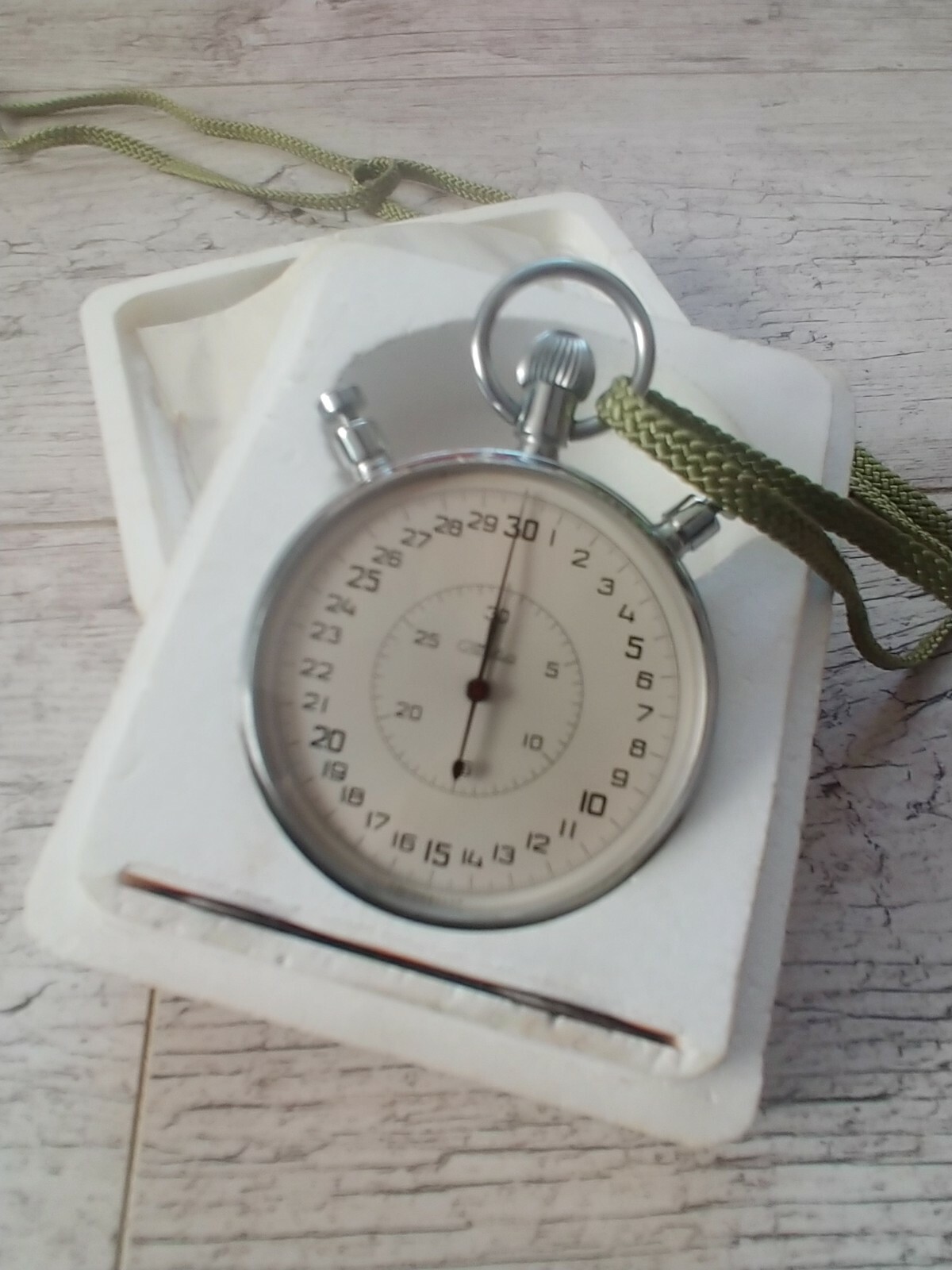 Vintage SLAVA Russian Soviet Stop Watch Mechanical stopwatch USSR