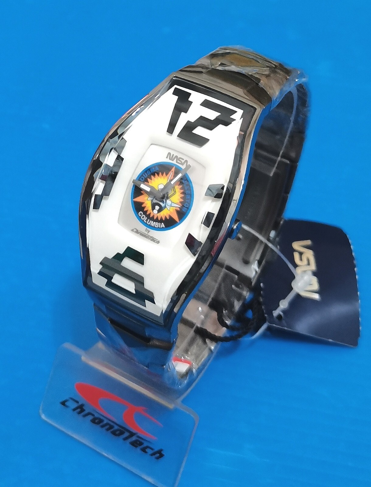 nasa watch 50° anniversary by chronotech engineered full steel gray