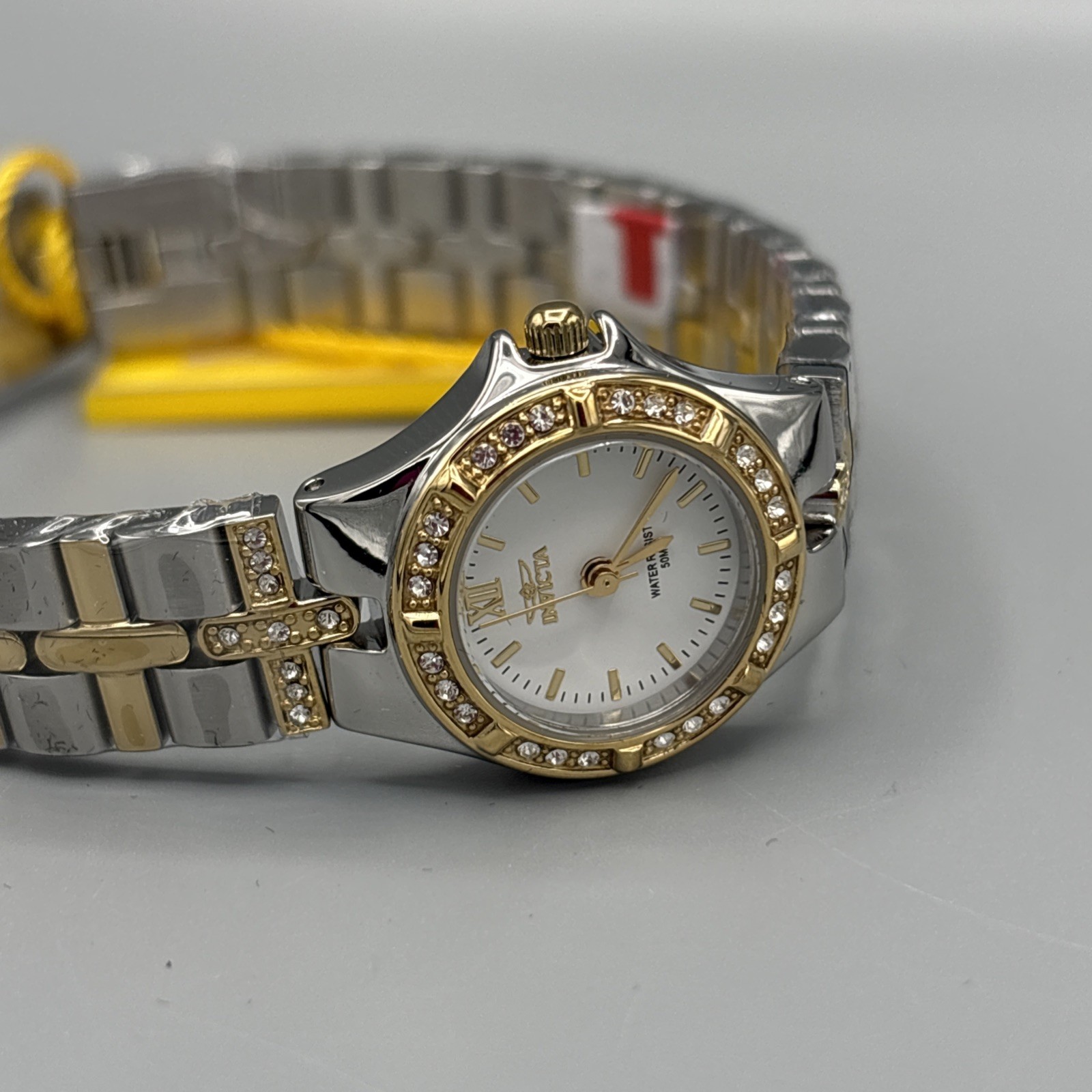 Invicta Wildflower Ferryn 0133 Women’s Watch 21.5mm Swiss Ronda Two Tone New