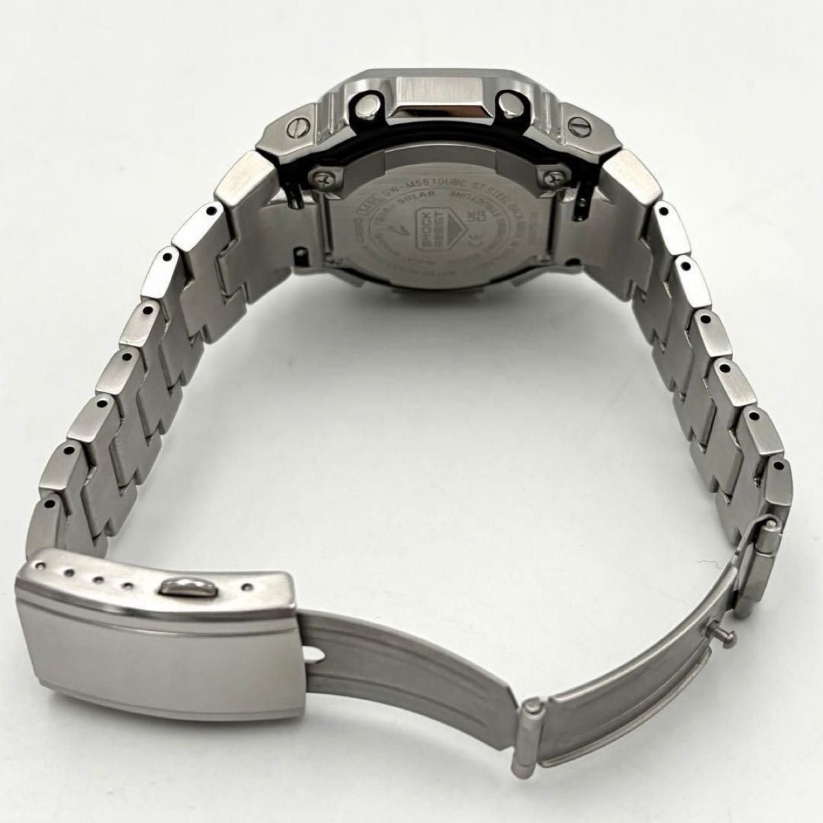 CASIO G SHOCK wristwatch GW M5610UBC 1JF Full metal custom Silver Digital Men’s