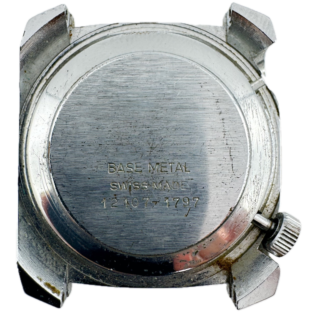 Vintage Lucerne Alarm Men’s Mechanical Wristwatch 1223 Swiss Chrome Plated