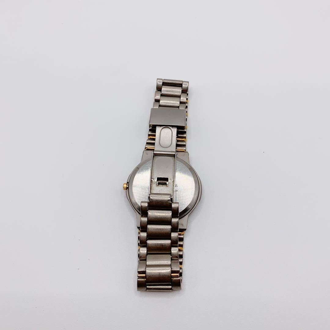 Citizen Attesa 3810-451694Y Date White Dial Titanium Watch Japan