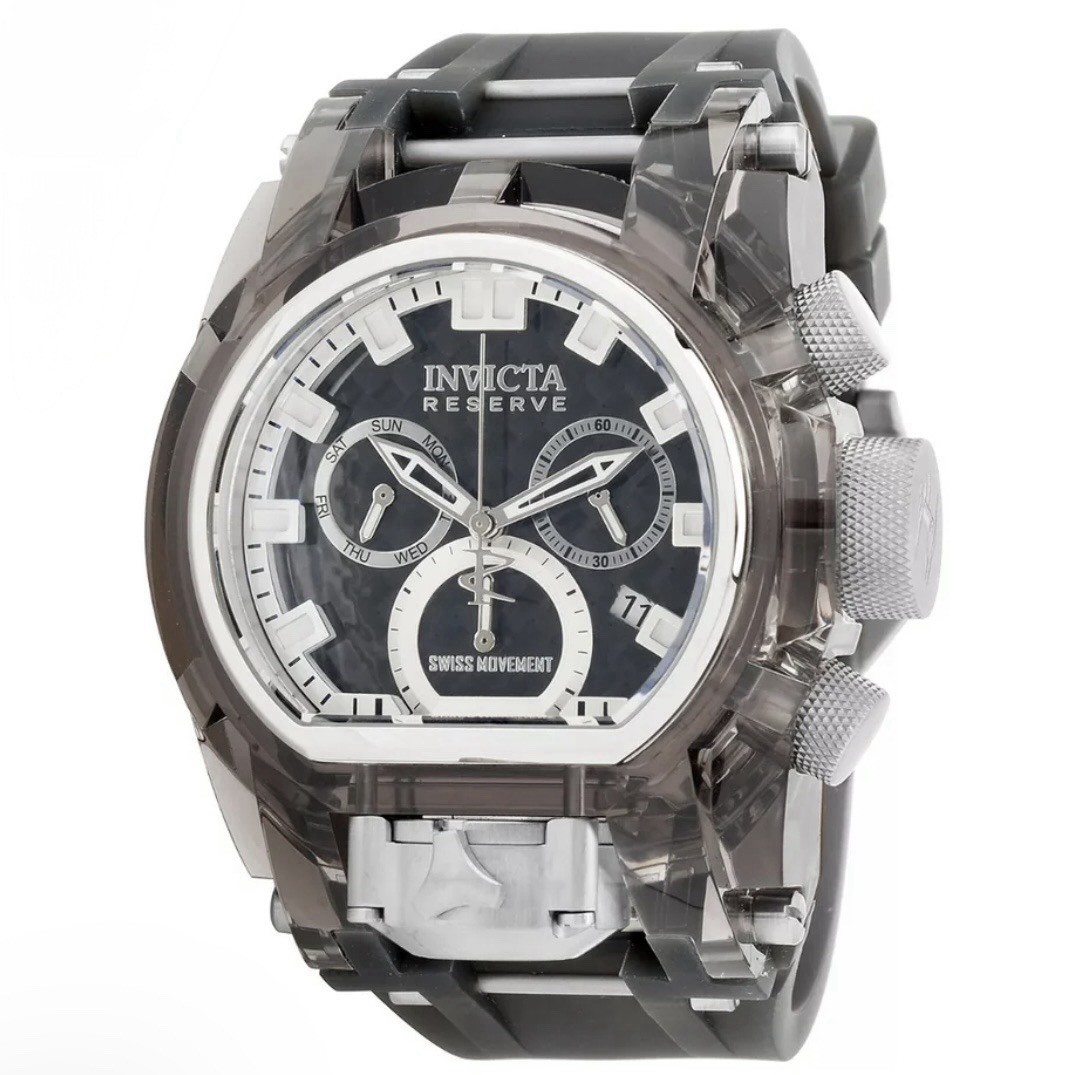 Invicta Reserve Anatomic Bolt Zeus Magnum Ocean 52mm Chronograph Watch 33148