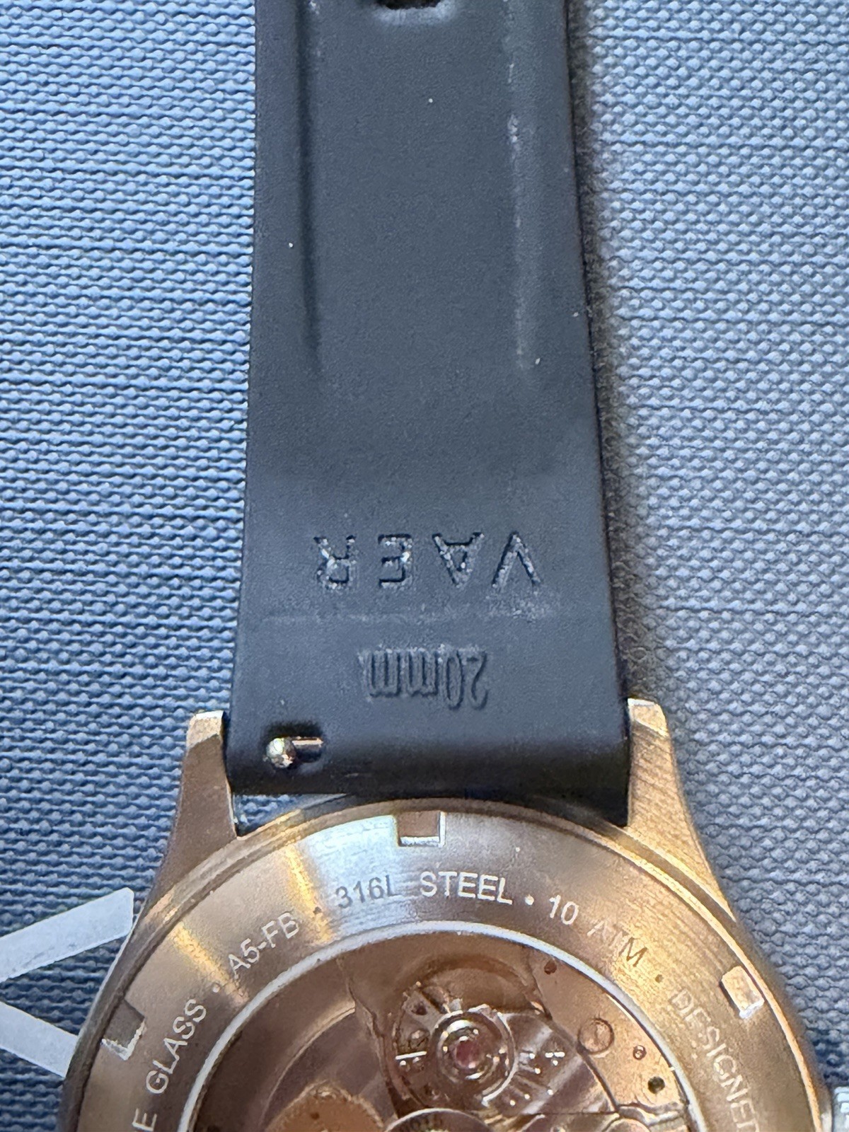 VAER A5 Field Automatic 40mm – Full Kit w/ Bracelet & 4 Straps