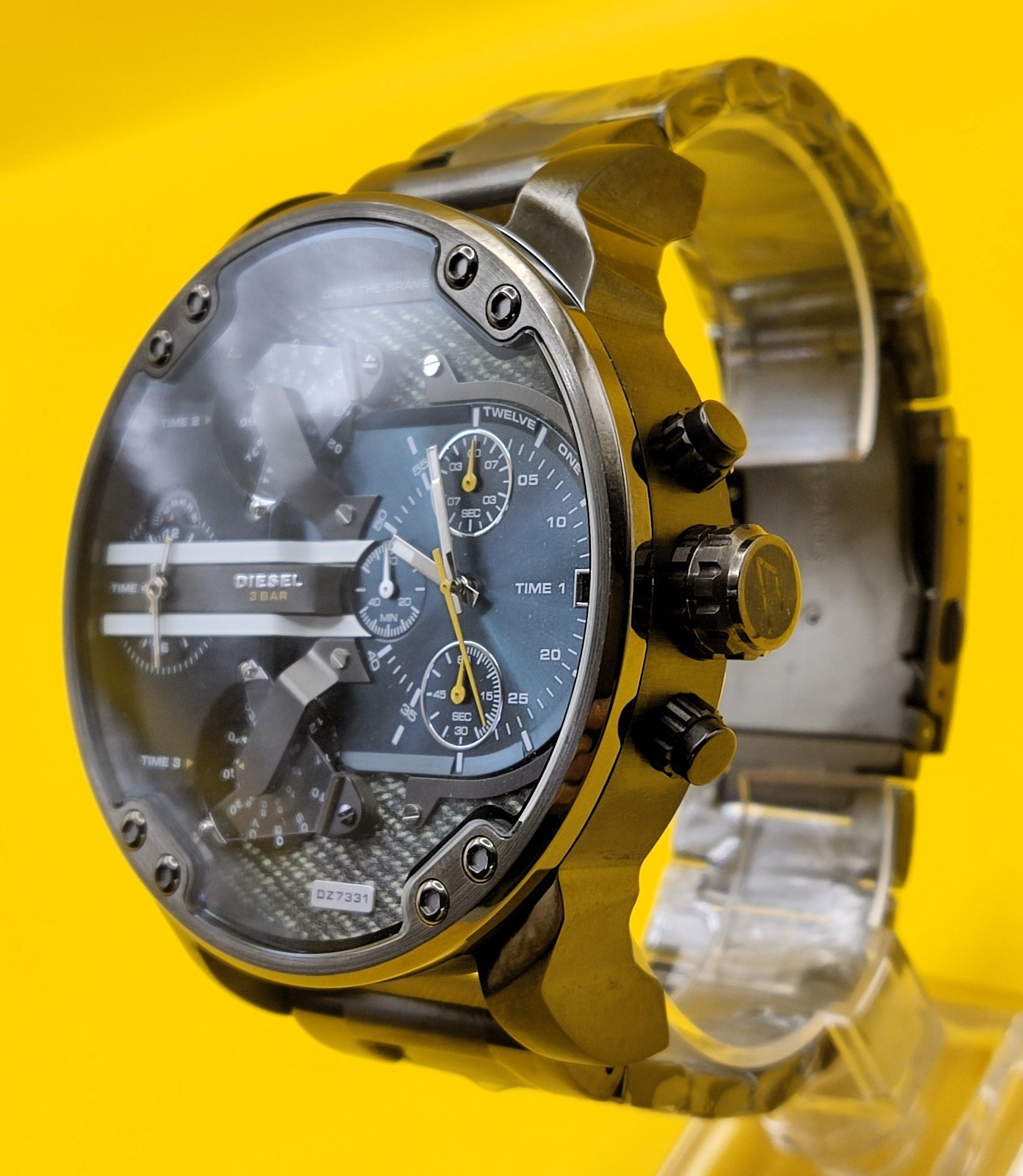 Premium Diesel Mr. Daddy 2.0 DZ7331 Multi Time Refurbished Men’s Wrist Watch
