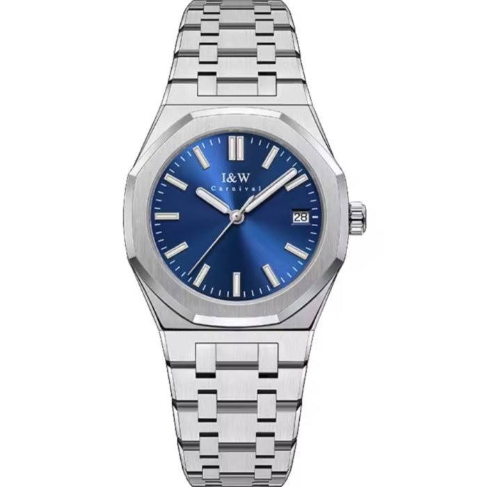 Original women’s quartz watch classic carnival brushed stainless steel solid ste