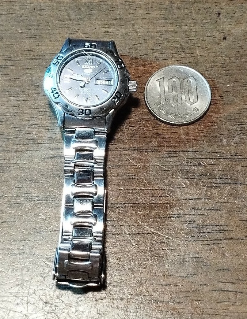 BJ17 Model 5 Sports Automatic Day/Date Ladies Watch 18.5cm Case 4207-O0A0 LA256