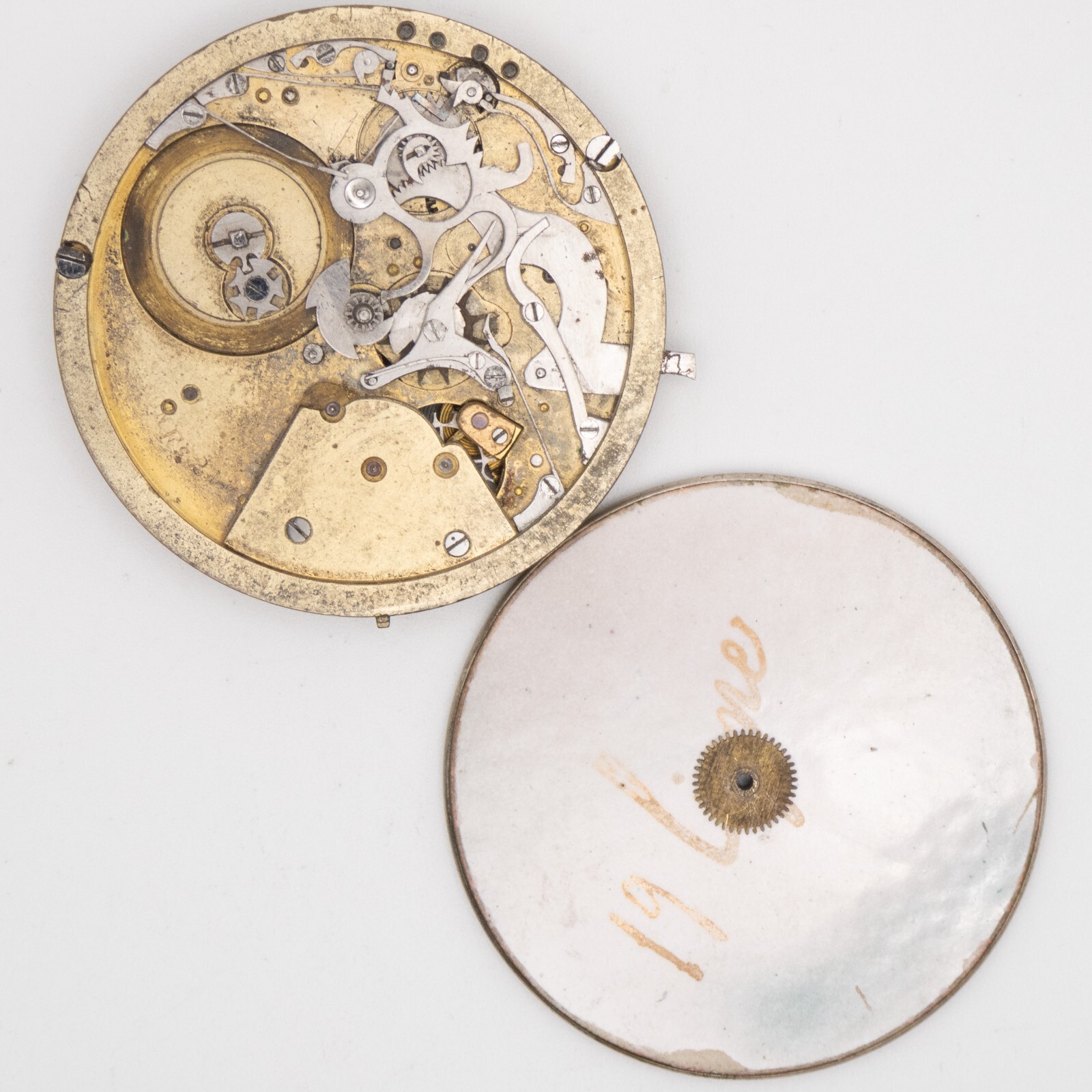Montandon Freres 20-Jewel Repeater Antique Pocket Watch, Cylinder Escapement