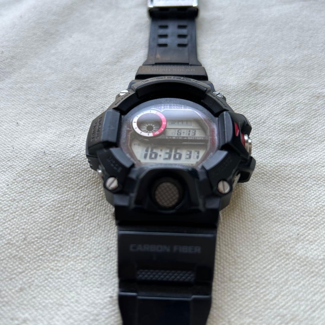 Good Condition G-Shock RANGEMAN GW 9400J Radio Solar Climbing Casio No.gs1583