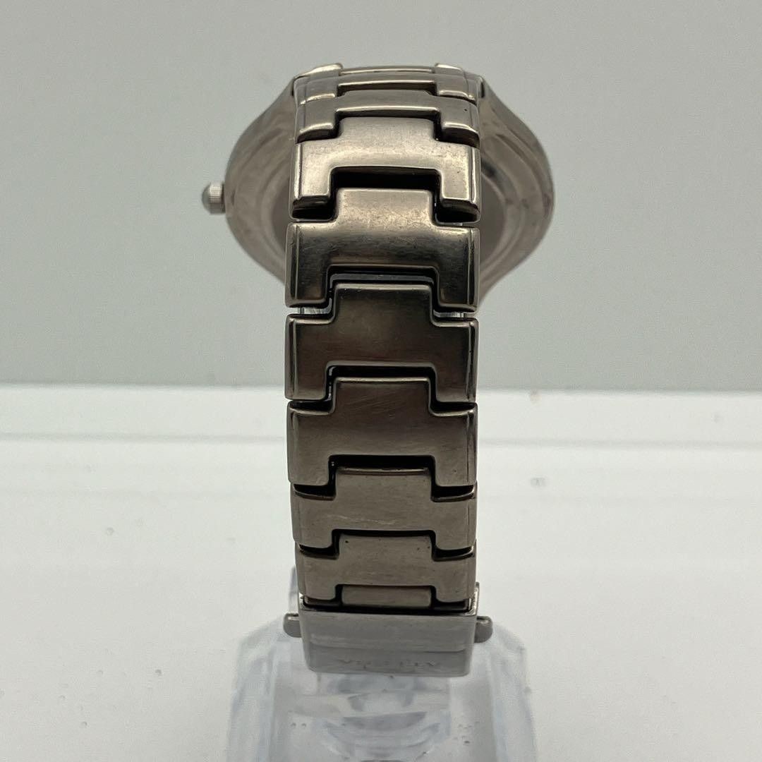 Citizen Attesa A119-H07413 Eco-Drive Date Yellow Dial Titanium Watch Japan