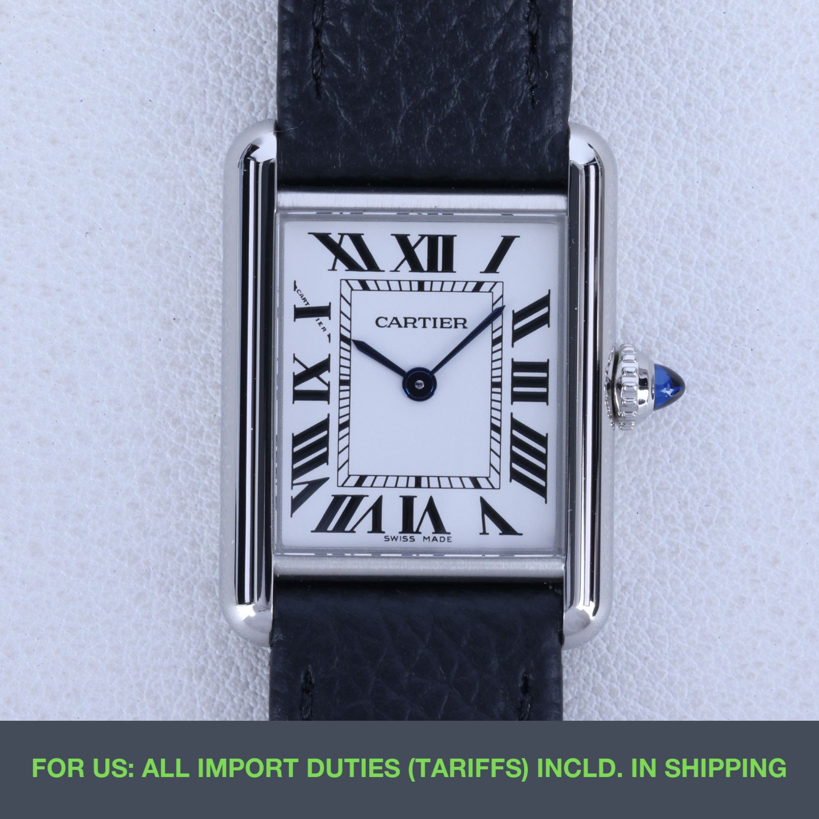 Cartier Tank Must SM WSTA0135 29.5mm Silver Dial Full Set New