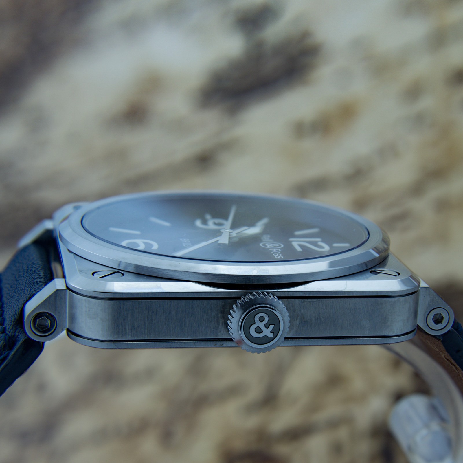 Bell & Ross BR03-92 Blue Steel BR0392-BLU-ST/SCA