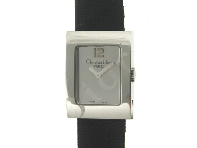 No Maintenance Dior Watch Maris D78 109 Wristwatch Stainless Steel Leather Nylon