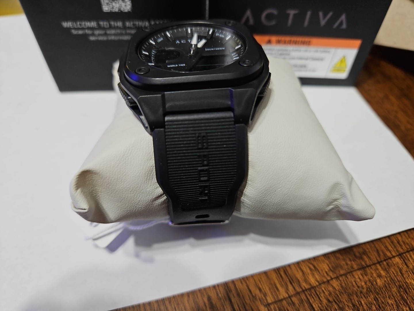 Activa X Invicta Men’s Digital Watch 44.8mm Black ACW2328-004 NIB $99 Retail