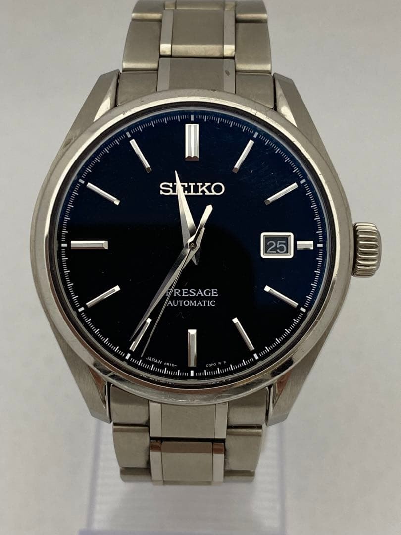 SEIKO SARX057 Presage Automatic Wristwatch Stainless Steel 19 cm Authentic
