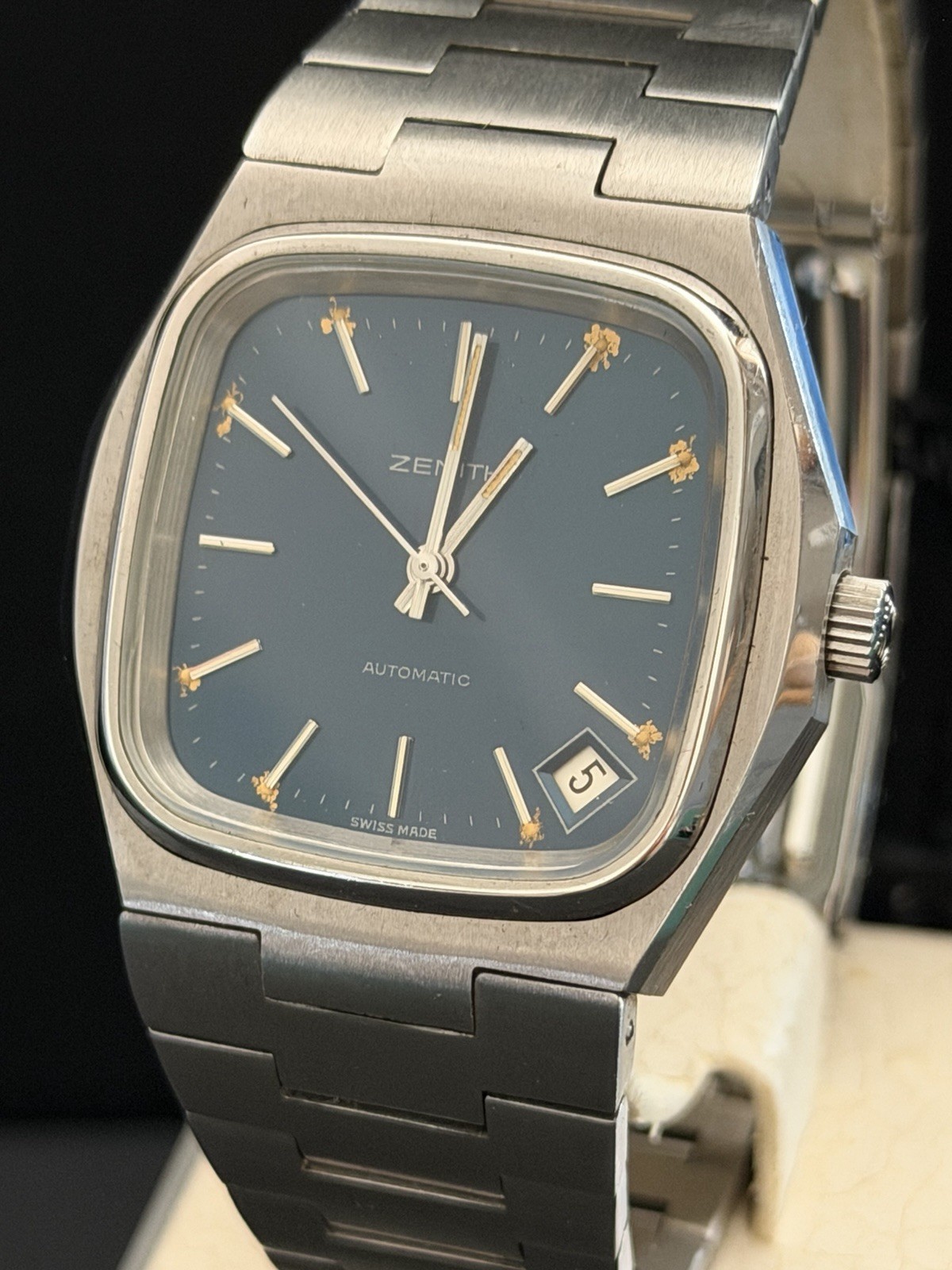 Zenith Surf Automatic TV Cal.2572PC Ref.02.0830.380 New 70s Vintage