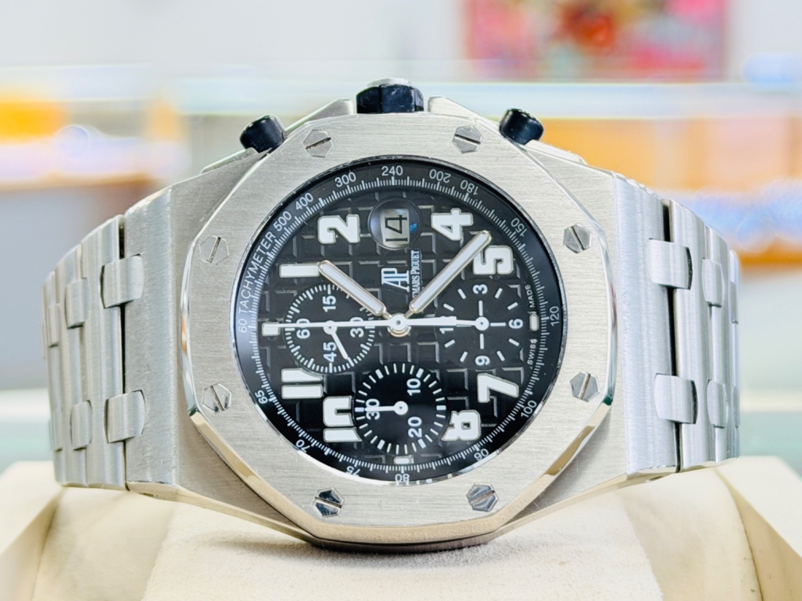 Audemars Piguet Royal Oak Offshore Chronograph 42mm 25721ST Black Dial