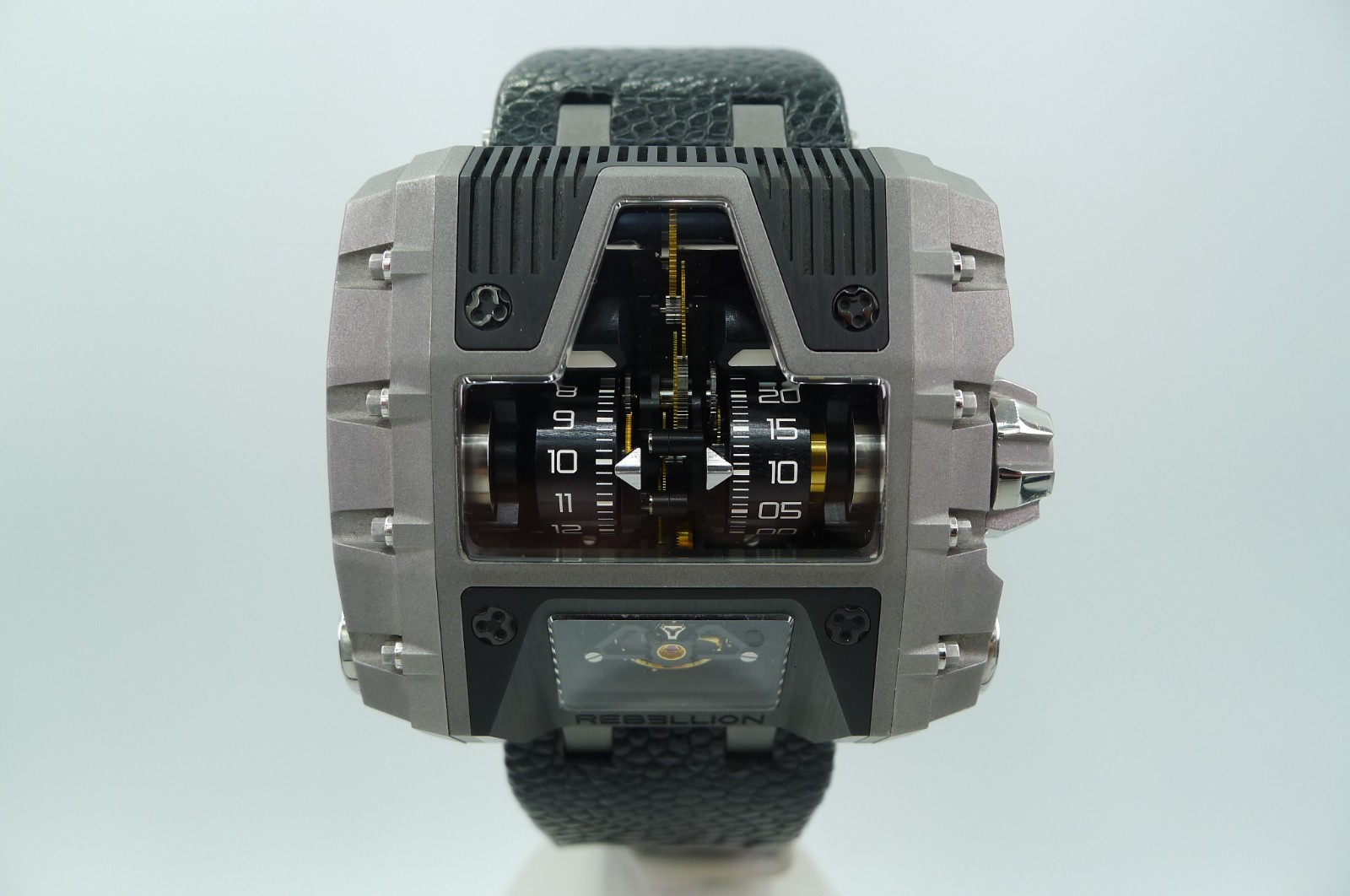 REBELLION T1000 GOTHAM SWISS MADE 48MM WARRANTY LIMITED 25 PCS 1000 HR POWER