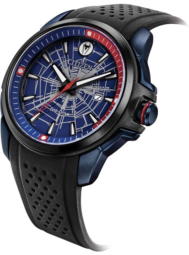 Citizen Eco-Drive Men’s Marvel© Spider-Man Blue Dial Watch