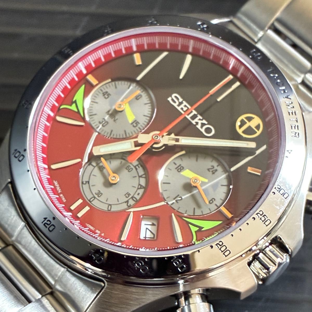 New and unused Seiko Evangelion Shinkansen 500 EVA-02 5000 pieces