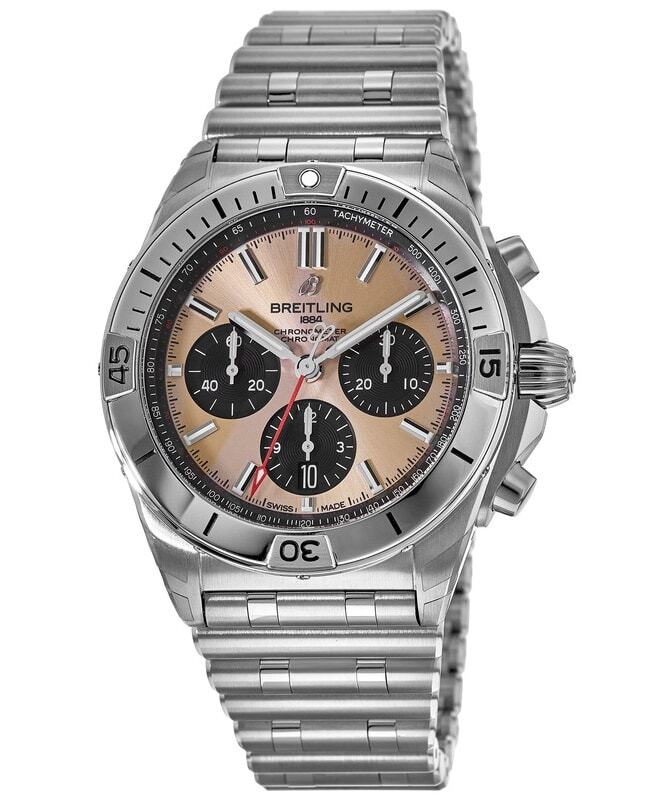 New Breitling Chronomat B01 42 Copper Chronograph Men’s Watch AB0134101K1A1