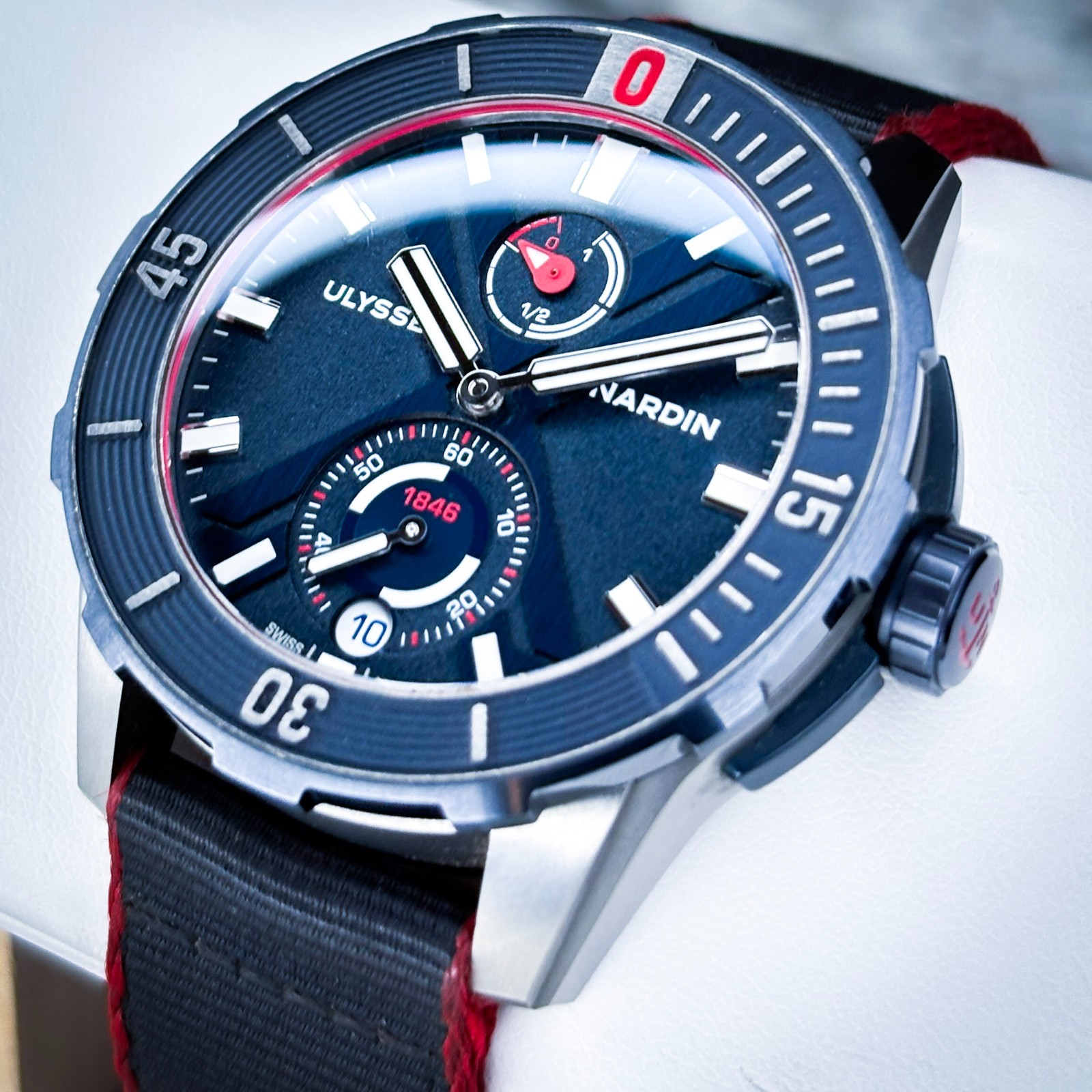Ulysse Nardin Maxi Marine Diver X 44mm 1183-170LE/93-NEMO w/ Box-Papers-Warranty