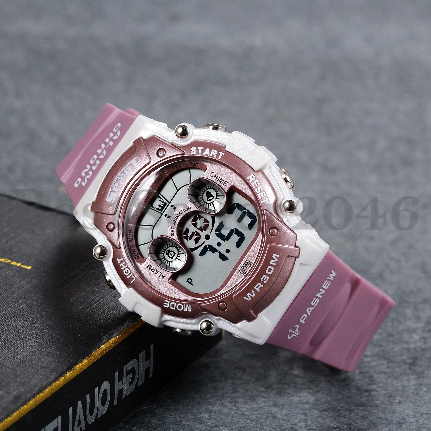 Multifunction Waterproof Children Boys Girls Kid Sports Digital Electronic Watch