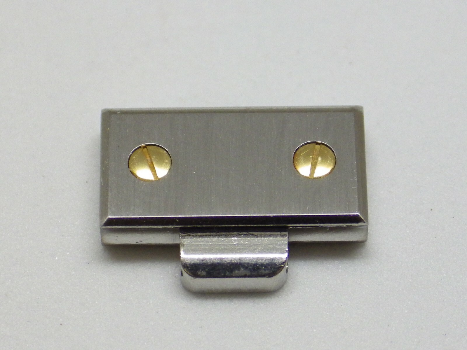 Cartier link for Santos steel and 18kt gold bracelet, V3 12.0 mm Wide